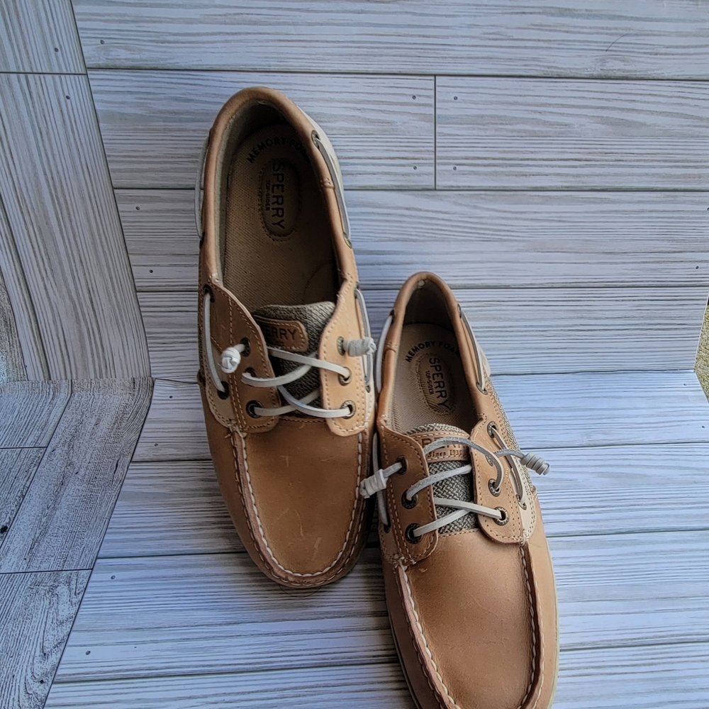 Sperry Rosefish Line Oat women size 9.5